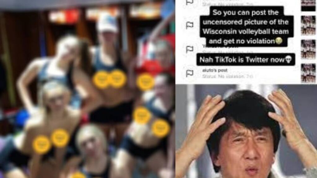 wisconsinvolleyball tiktok virale 