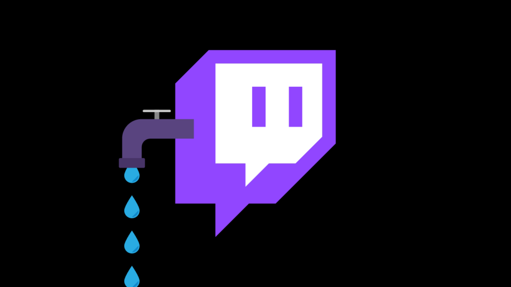 logo twitch che chiude i rubinetti