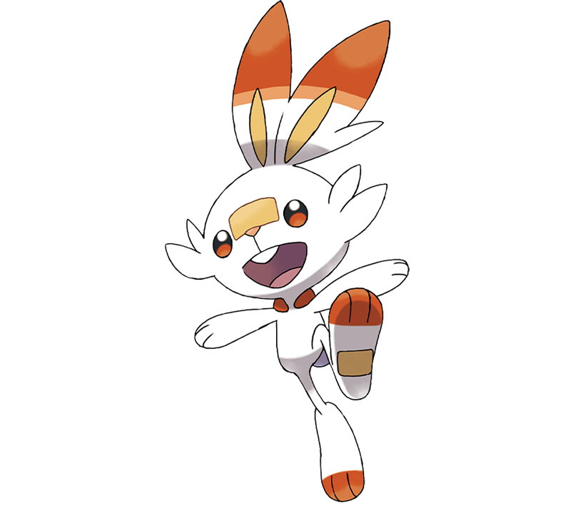 pokemon scorbunny 2x 1