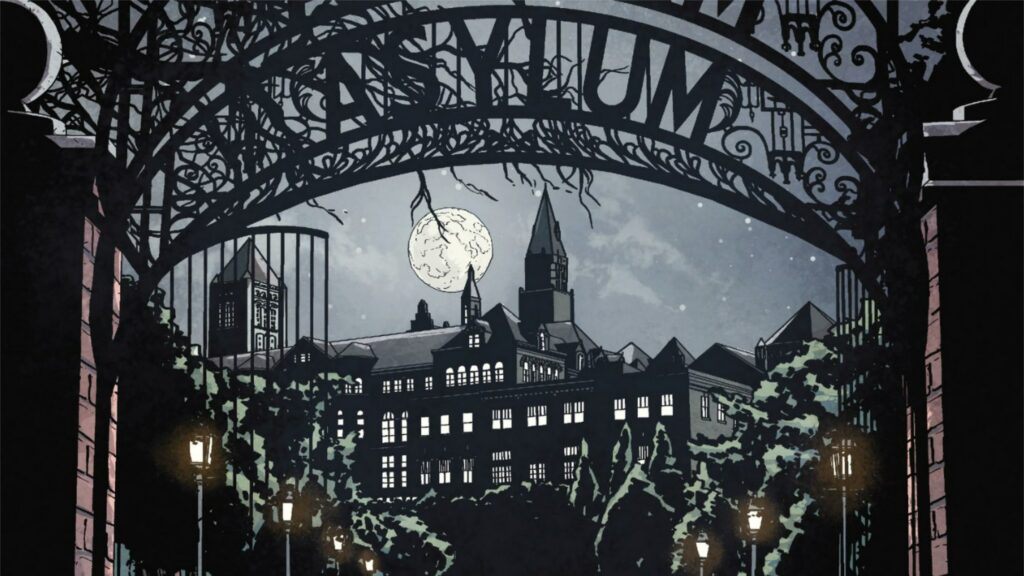 the batman arkham asylum fumetto