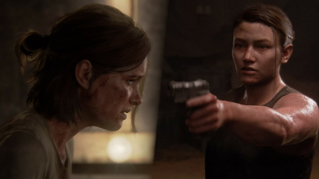 Abby Anderson The Last of Us Parte 2 scena videogioco