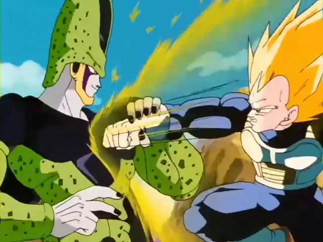 vegeta vs cell