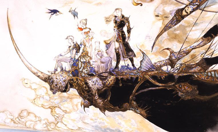 yoshitaka amano final fantasy art