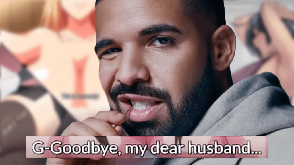 Drake-posta-hentai-NTR-storie-instagram-nuovo-disco-her-loss-pubblicita