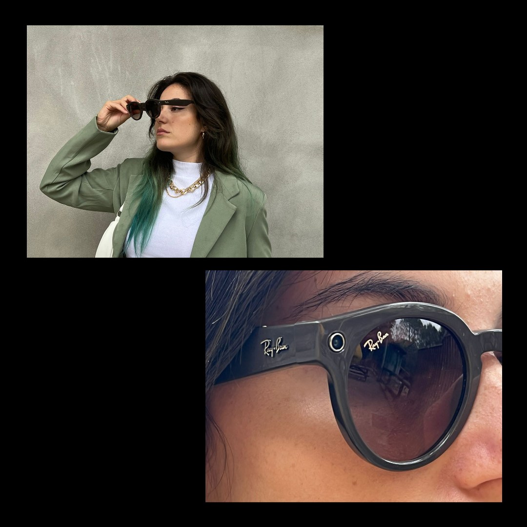 Ray-Ban Smart Glasses indossati