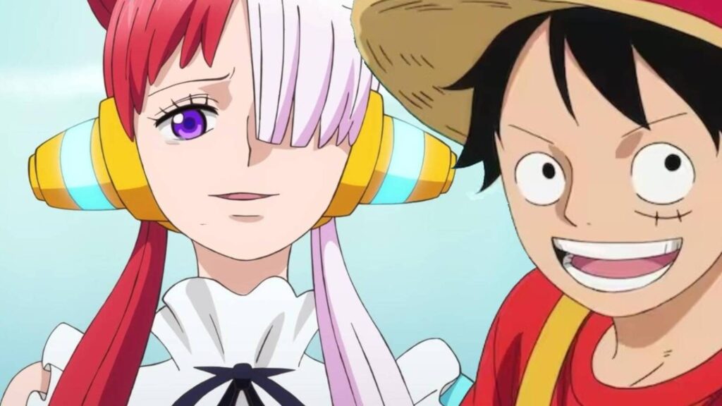 One Piece Red Uta e Luffy