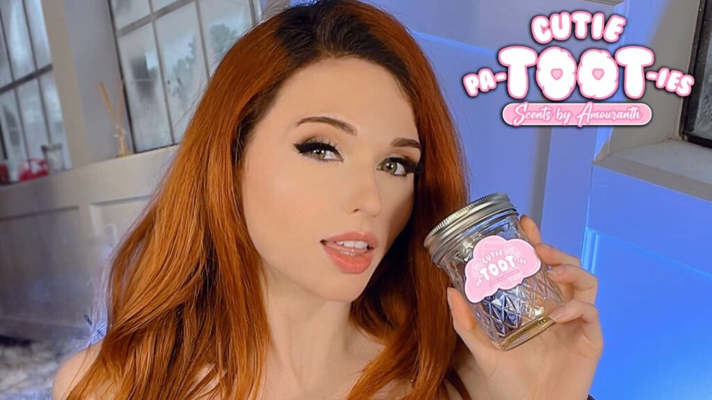 amouranth fart jars twitch fans buy