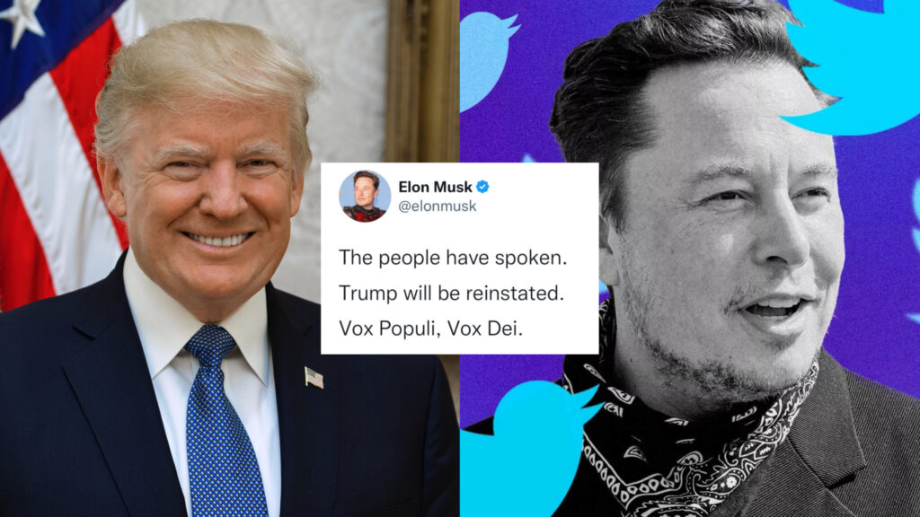 Donald Trump Twitter Elon Musk