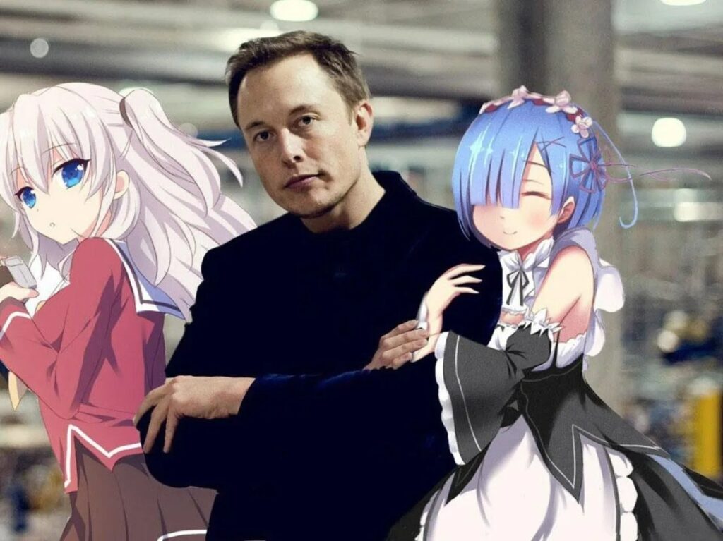 elon musk animes favoritos 1 cro