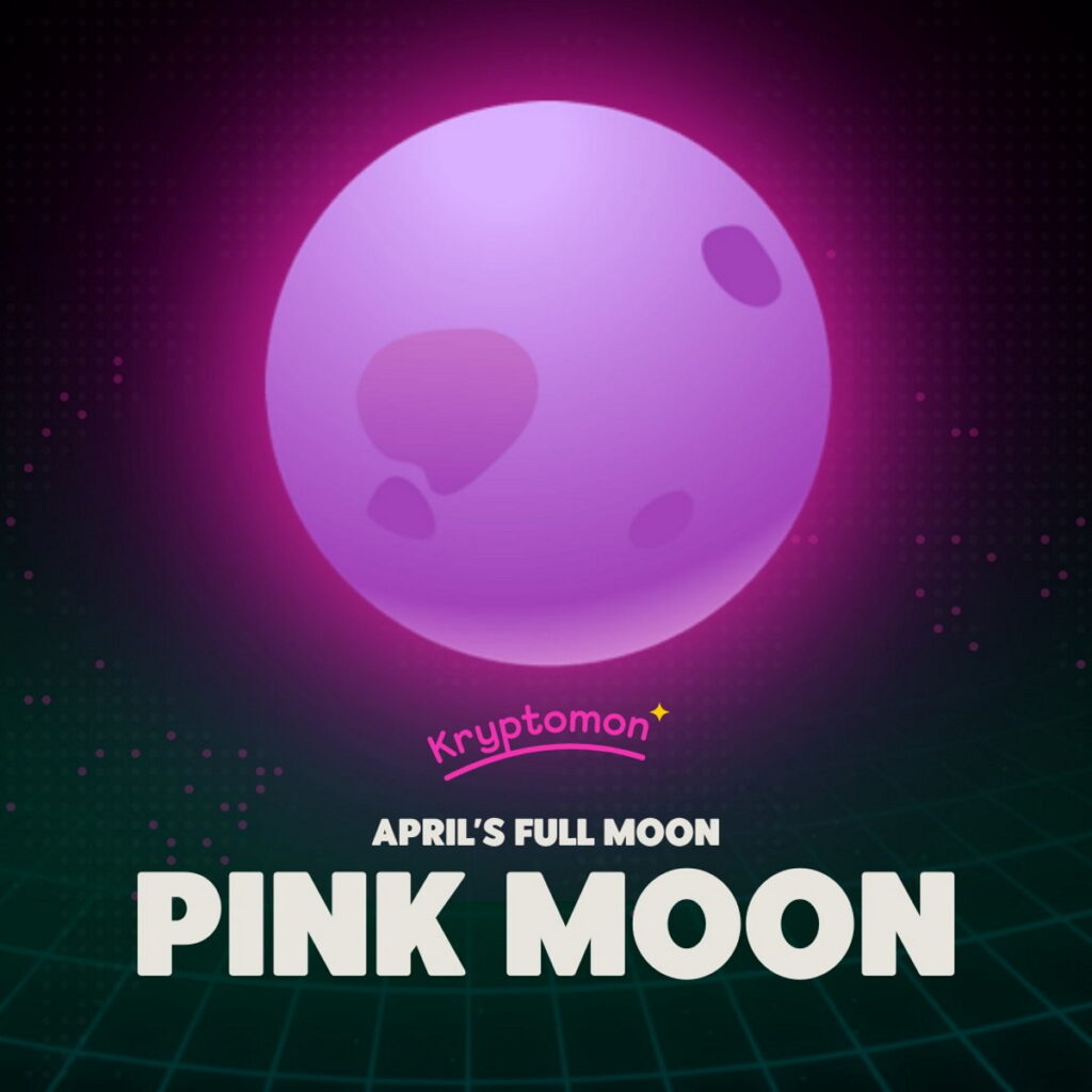 kryptomon pink moon mobile