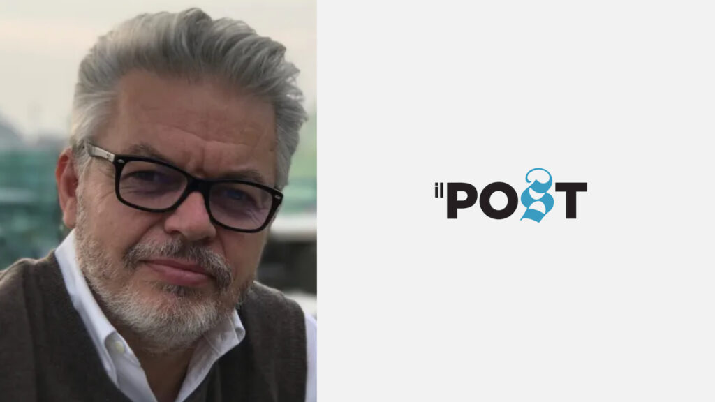Luca Sofri e logo de Il Post