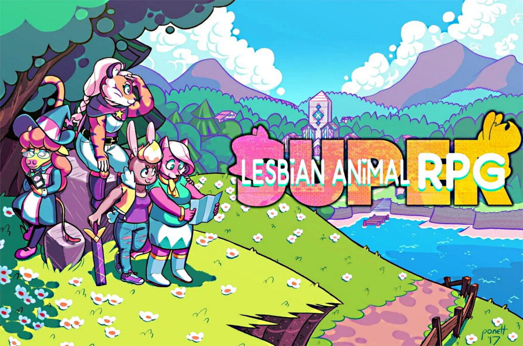 super lesbian animal rpg artwork