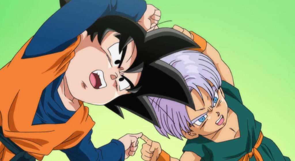 trunks goten fusion dragon ball 1