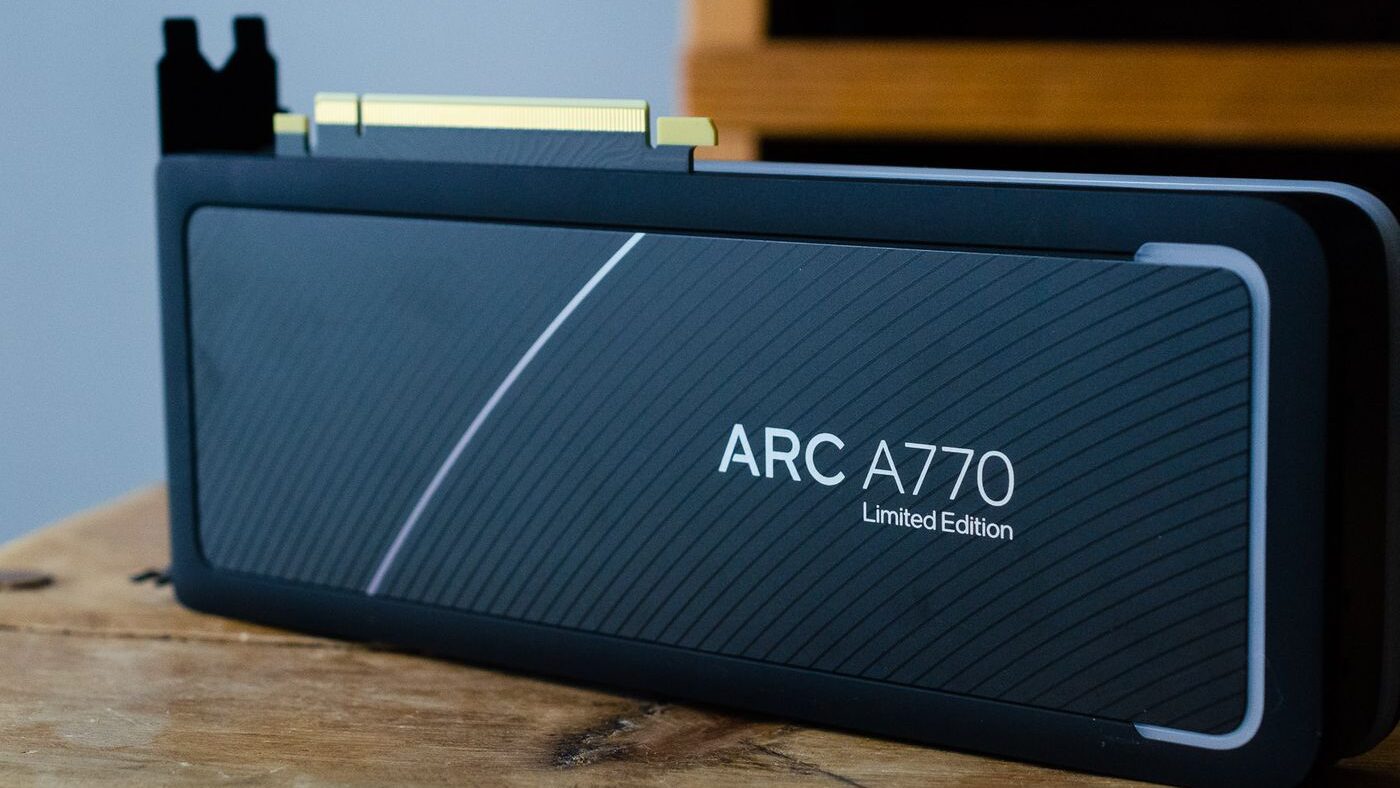 Nuova GPU Intel Arc A770