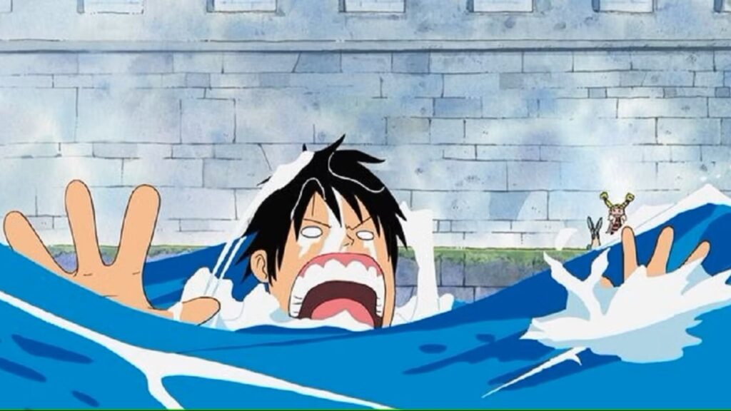 Luffy drowning 1