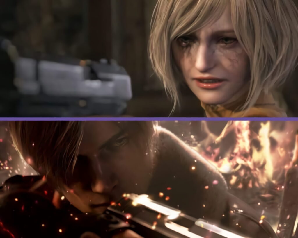 Resident Evil 4 Remake Leon e Ashley