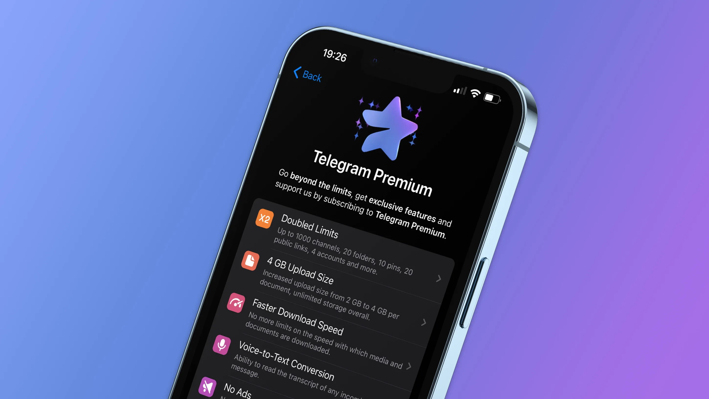 telegram premium