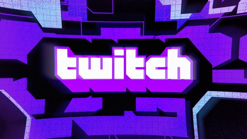 Twitch logo viola