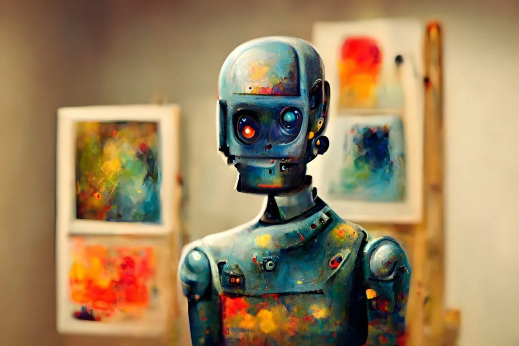 ai art robot