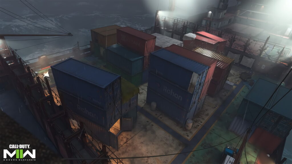 call of duty mw2 visual containers