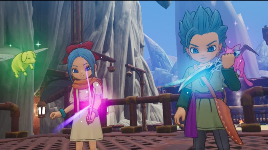 Dragon Quest Tresures, Erik e Mia