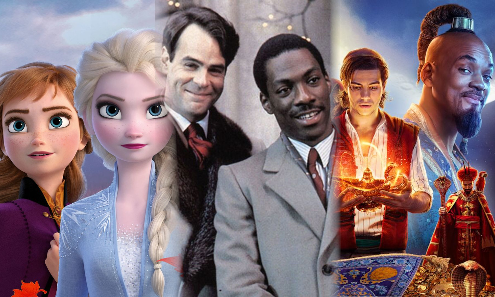 Film di Natale: Frozen 2, Una Poltrona per Due, Aladdin