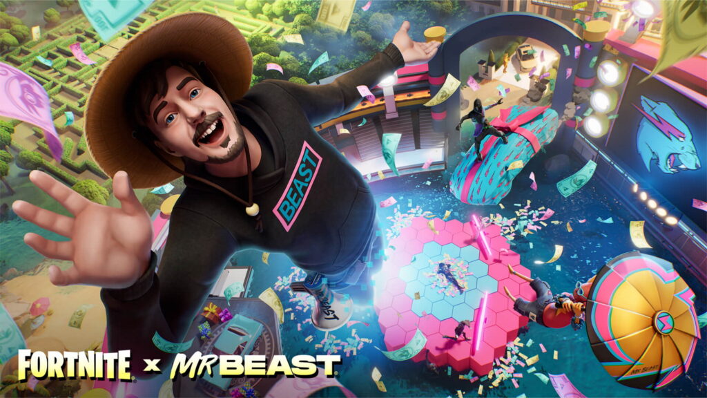 Fortnite evento con MrBeast