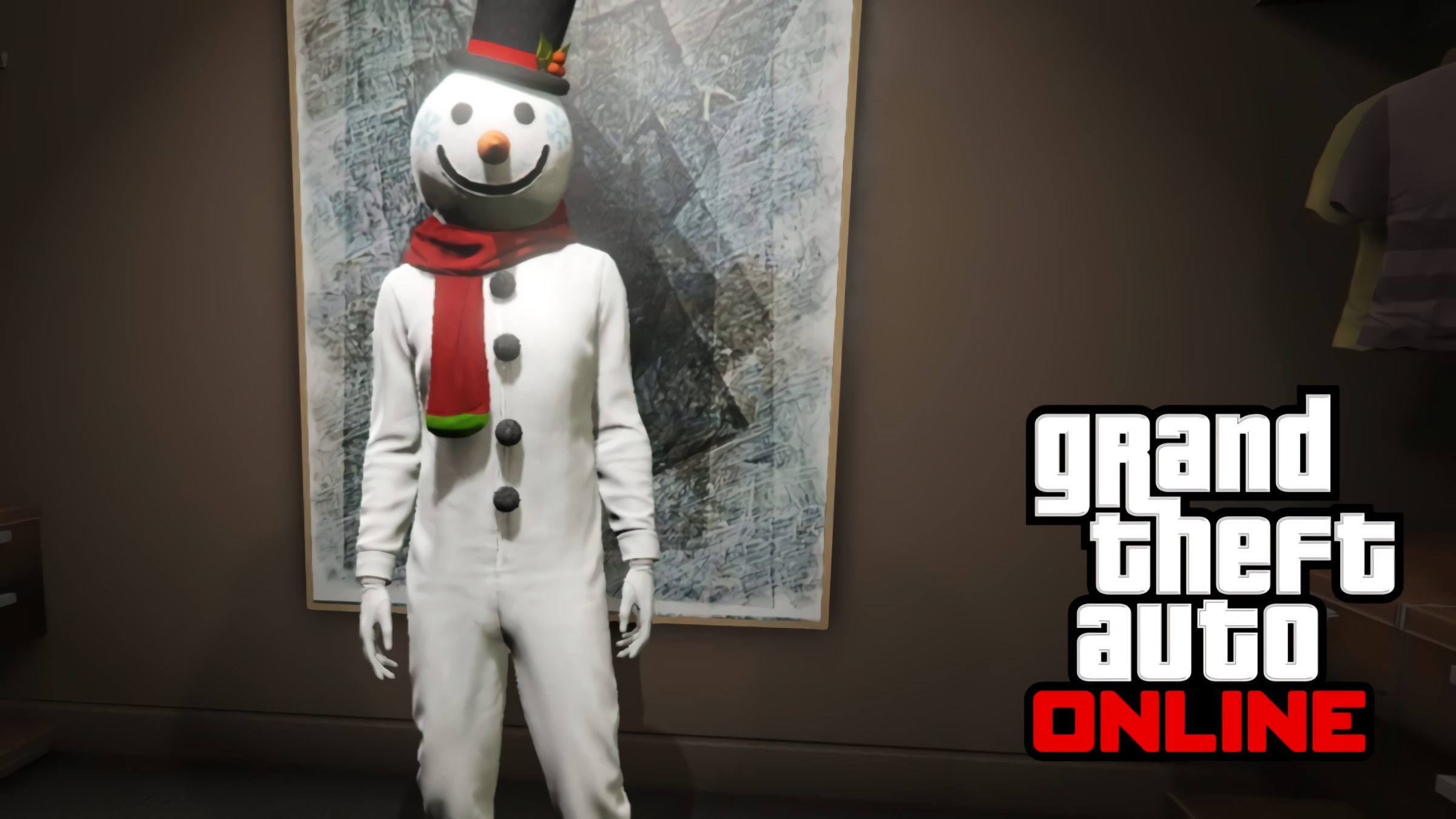 gta online costume da pupazzo di neve