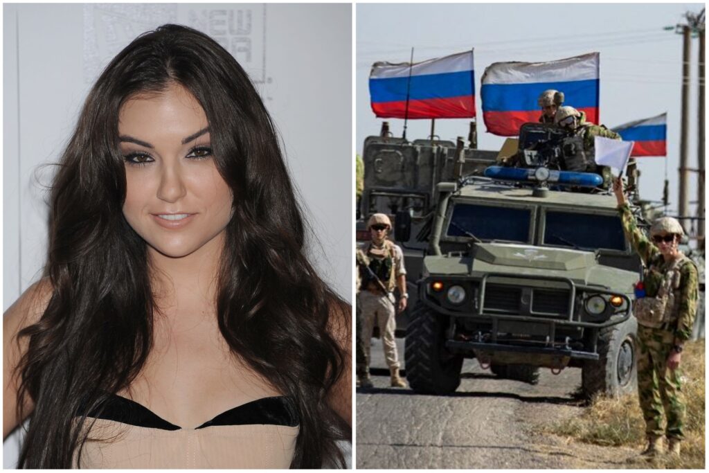 image sasha grey russian soldier