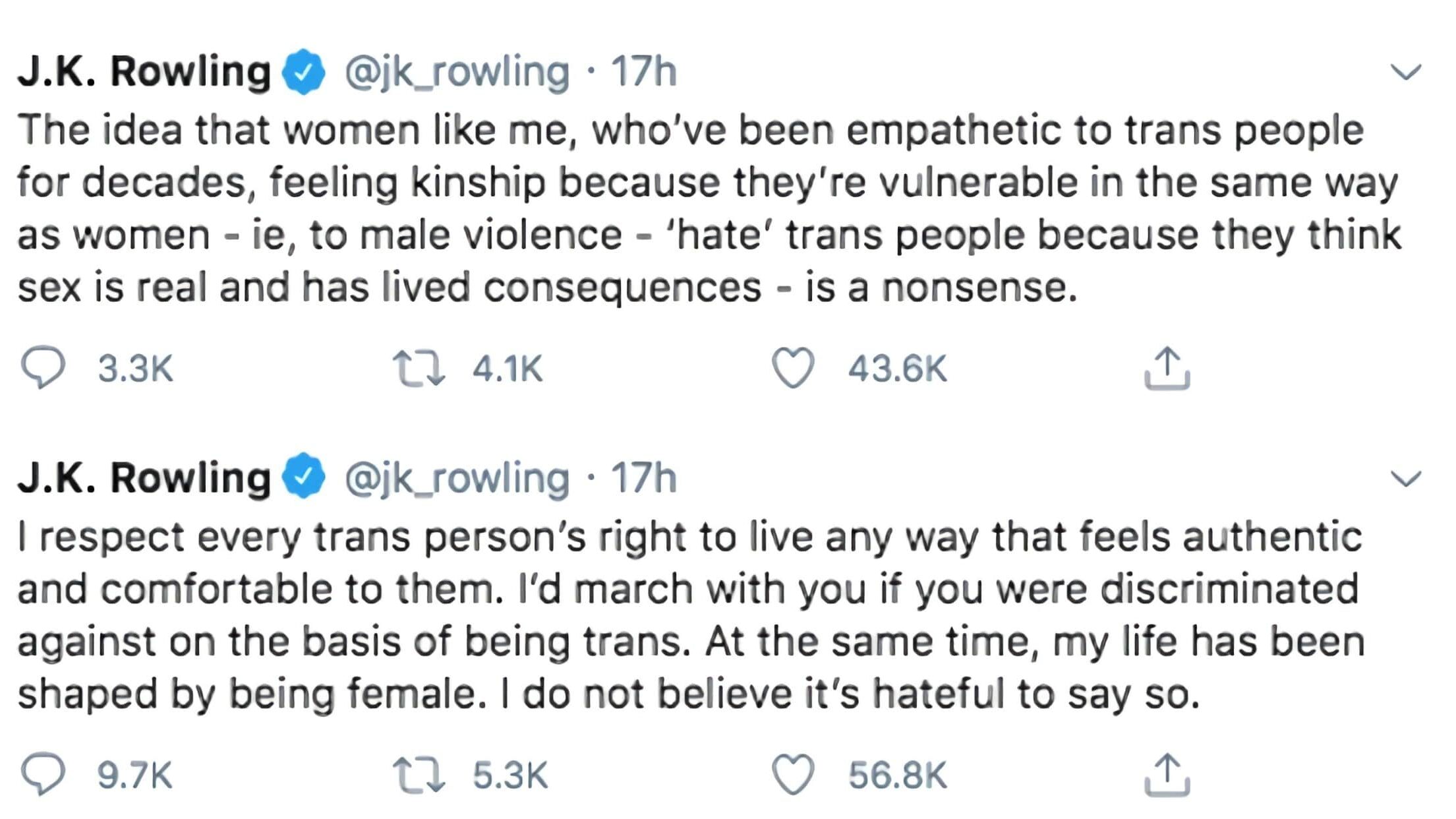 j.k. rowling tweet