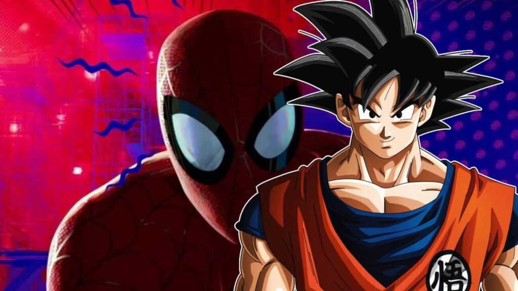 dragon ball super 88 spider-man into the spider-verse