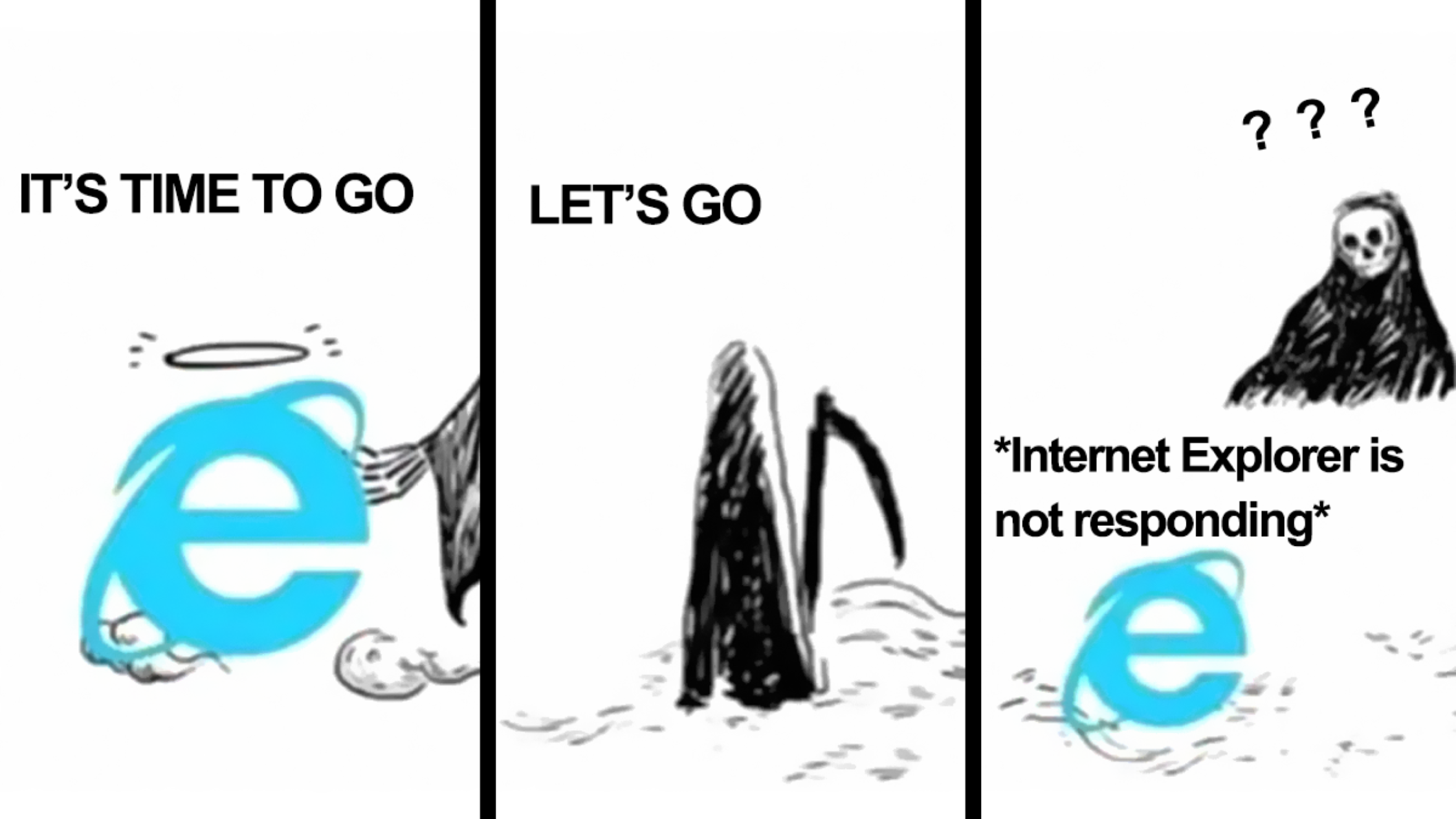 Internet Explorer meme