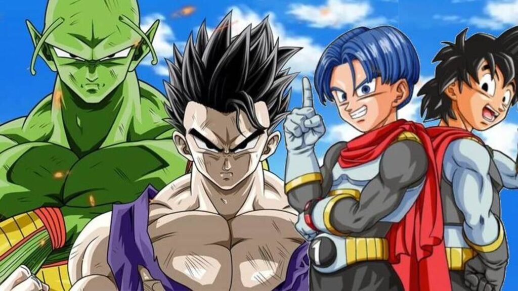 dragon ball super hero goku vegeta trunks goten