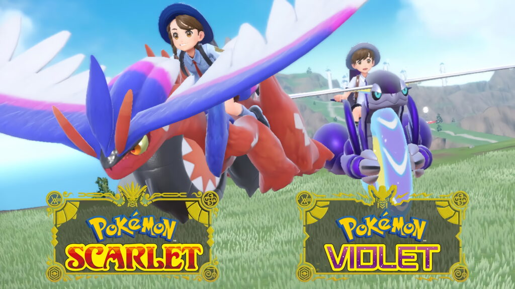 Pokémon Scarlatto e Violetto leggendari volanti