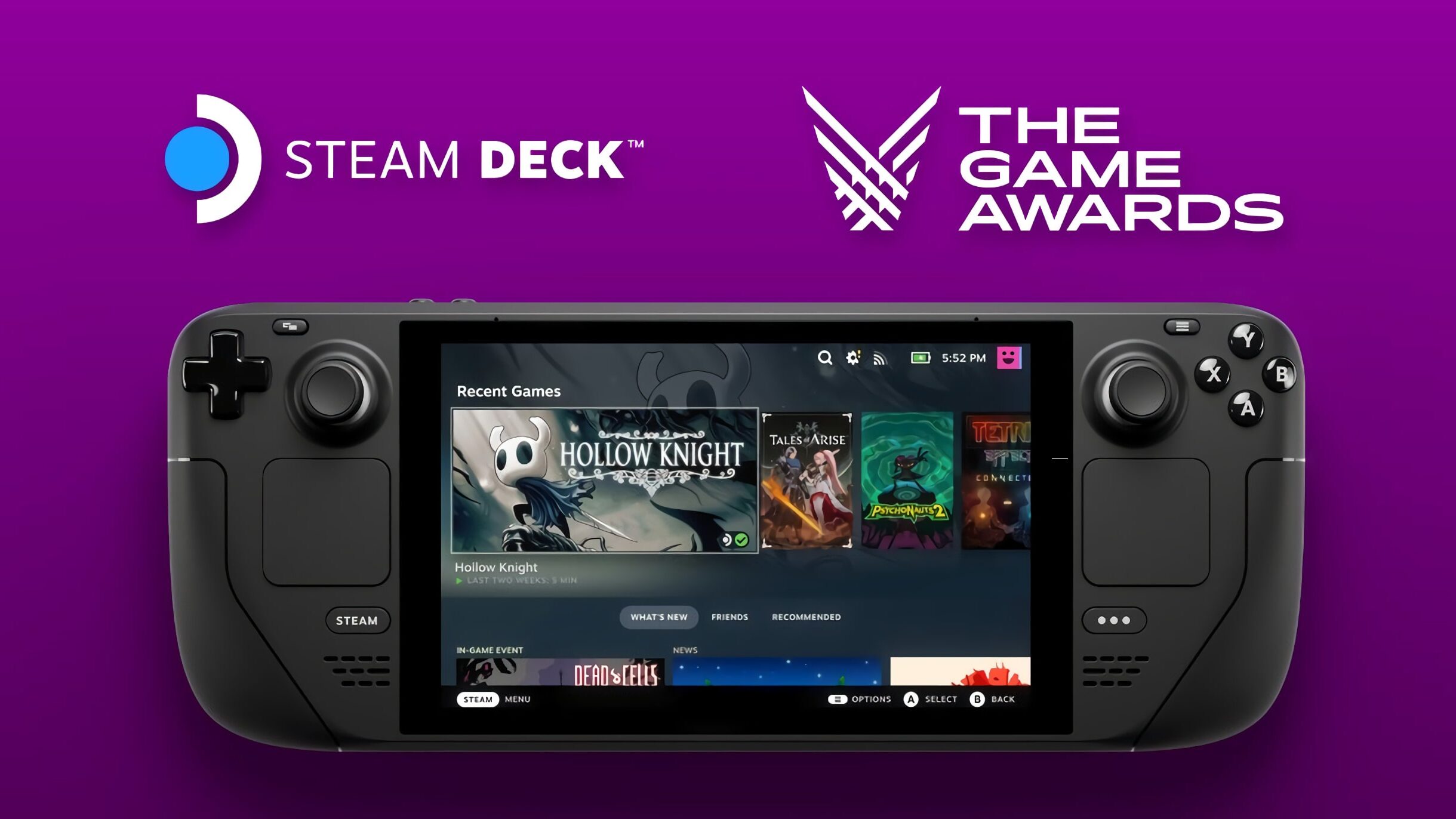 steam deck the game awards