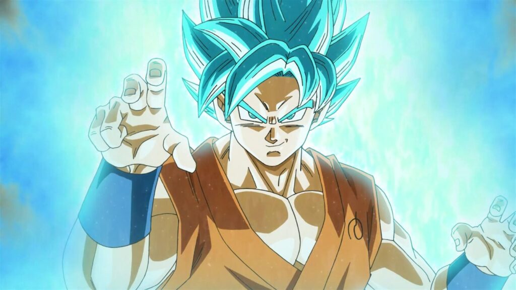 super saiyan blue goku