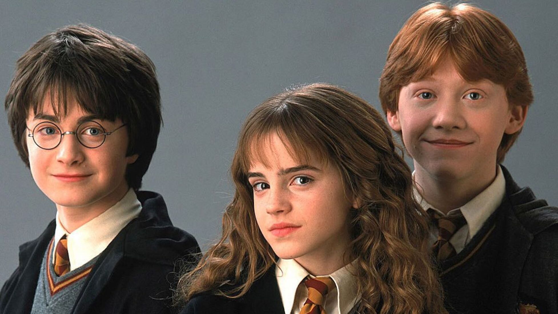 Harry, Hermione e Ron