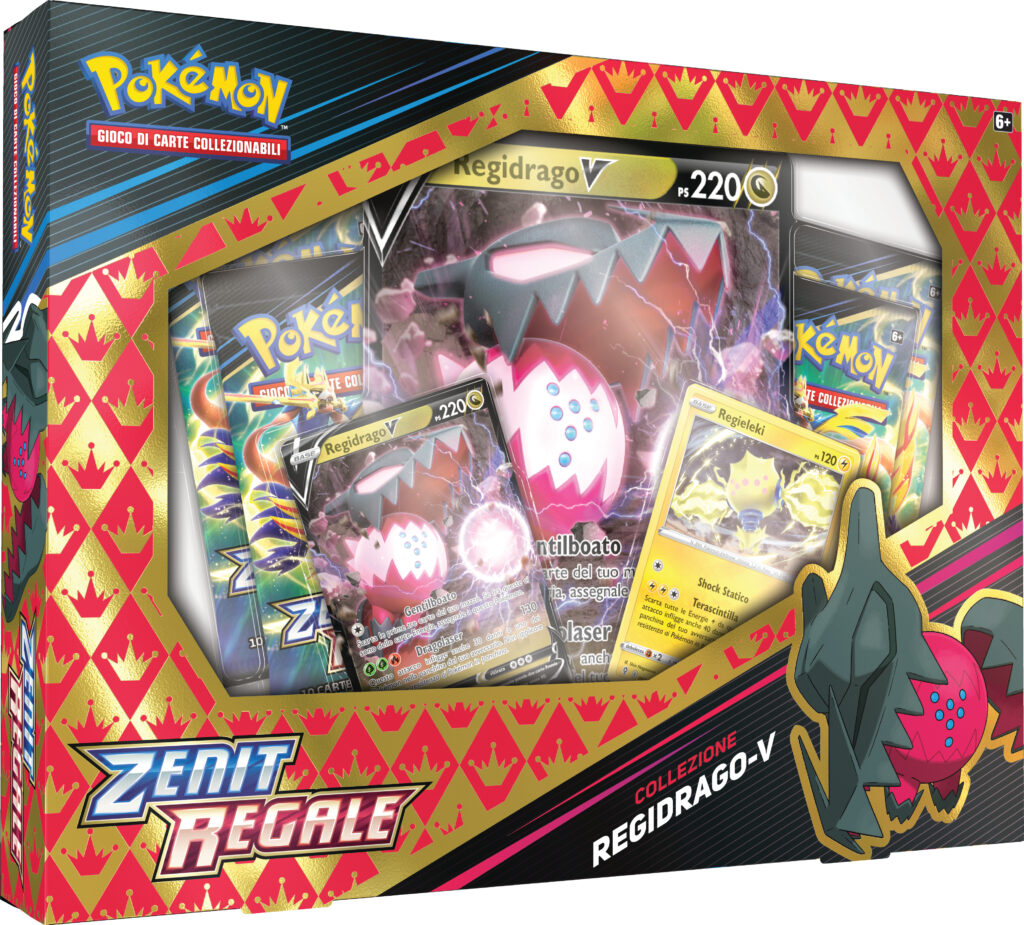 Pokemon TCG Sword Shield—Crown Zenith Collection Regidrago V IT