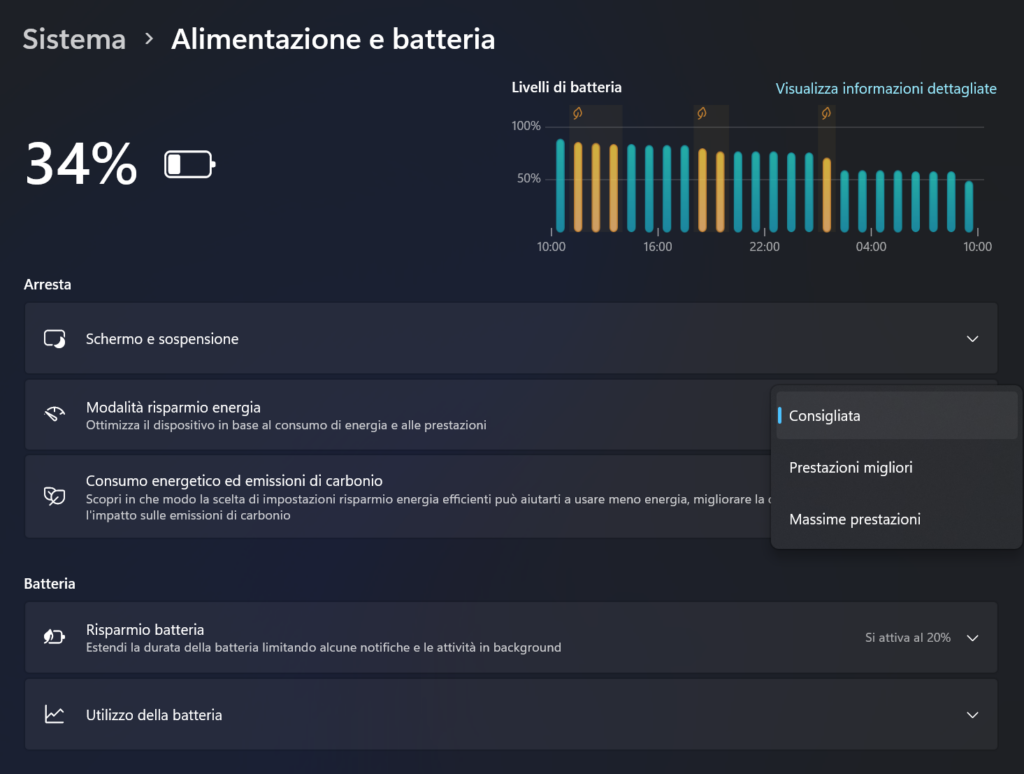 Batteria Surface