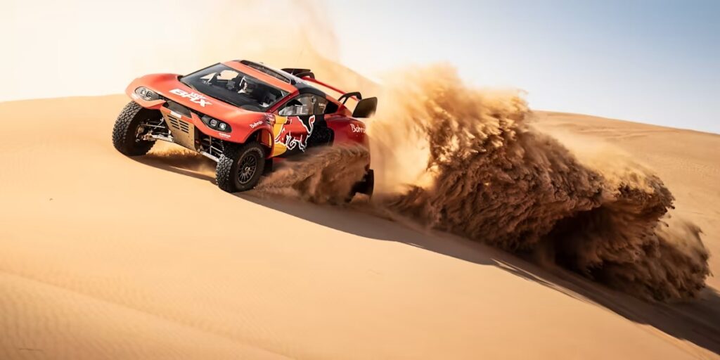 dakar 2022 sebastien loeb entren