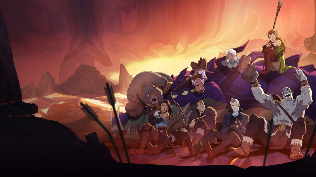 header legend of vox machina