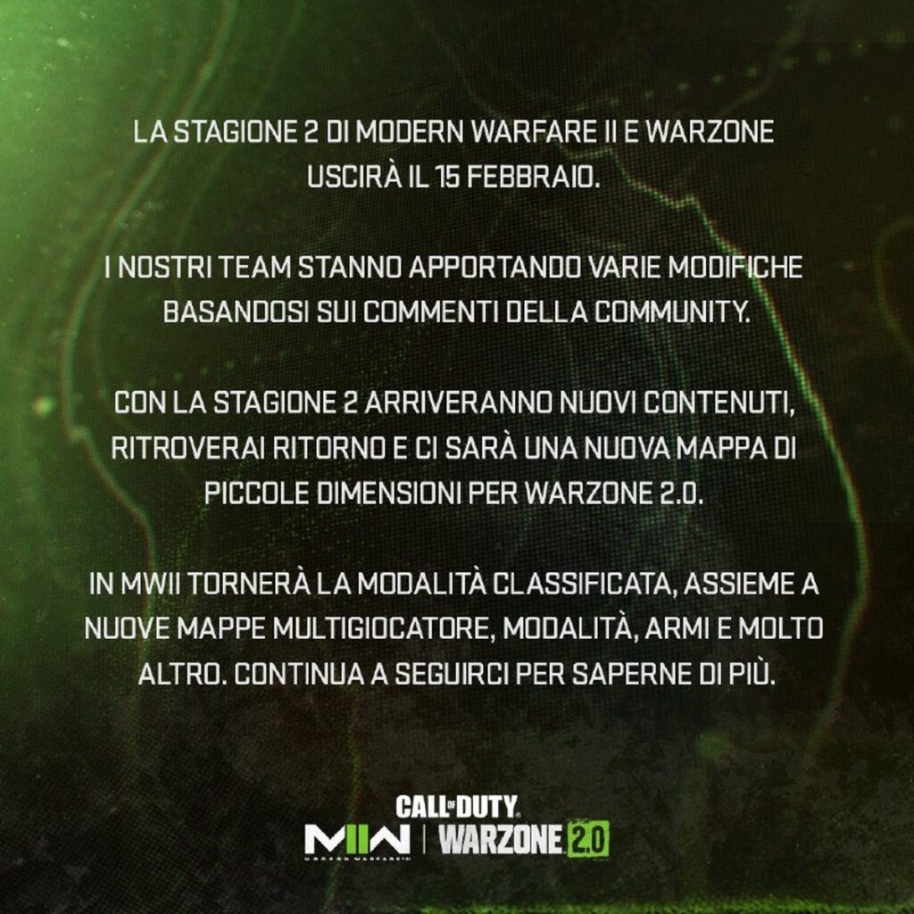 mw2 warzone 2 update season 2
