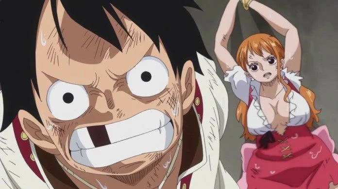 one piece luffy nami jail 1201870