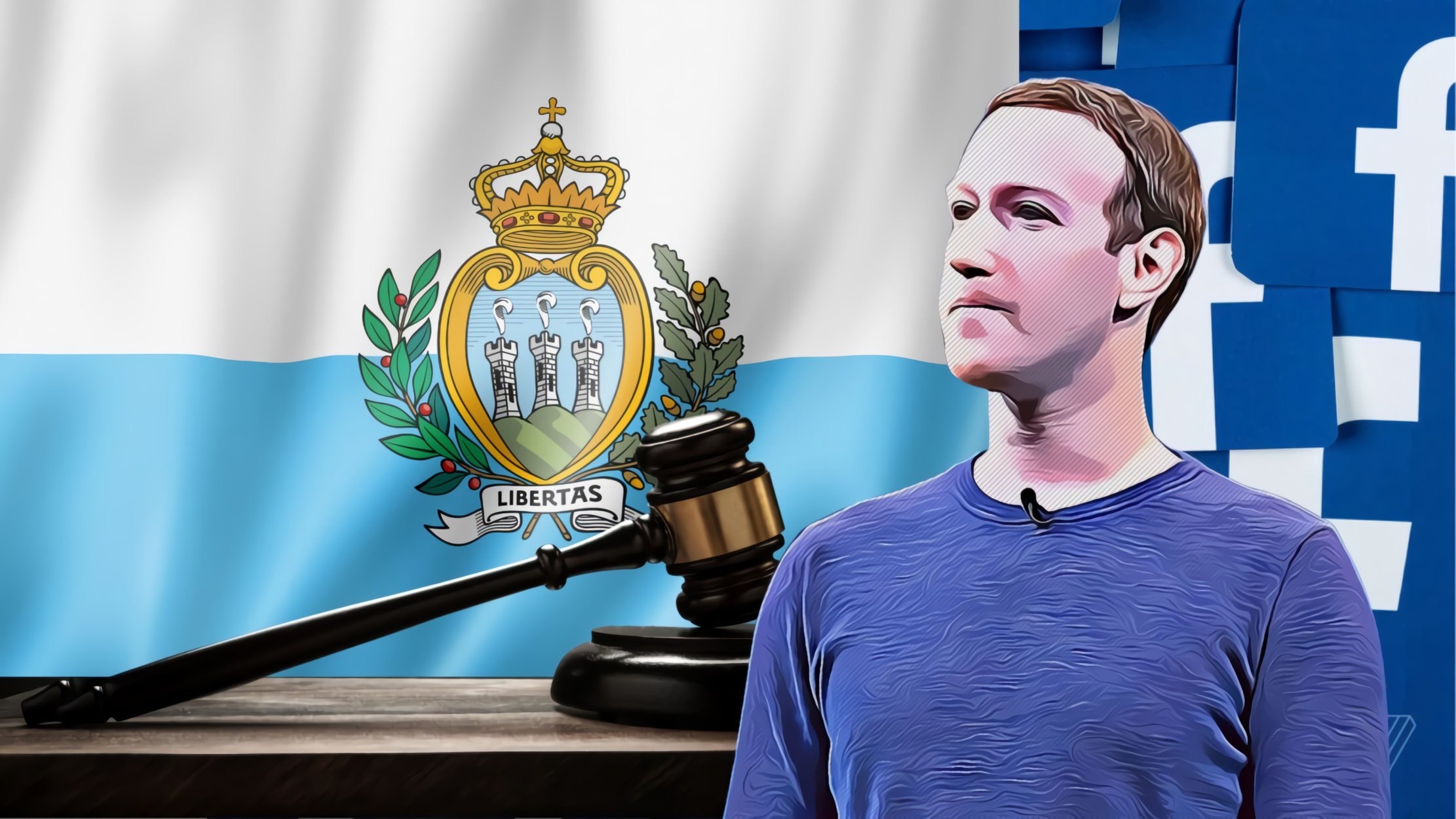 San Marino vince contro Facebook