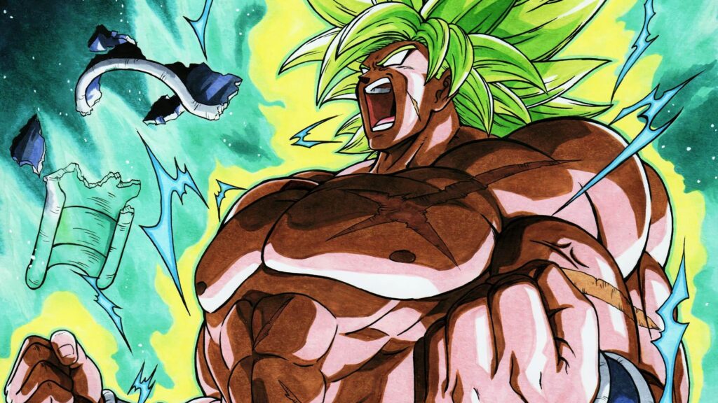 dragon ball z super saiyan broly