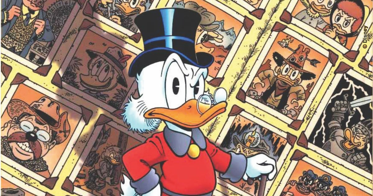 Paperone nella Saga di Don Rosa