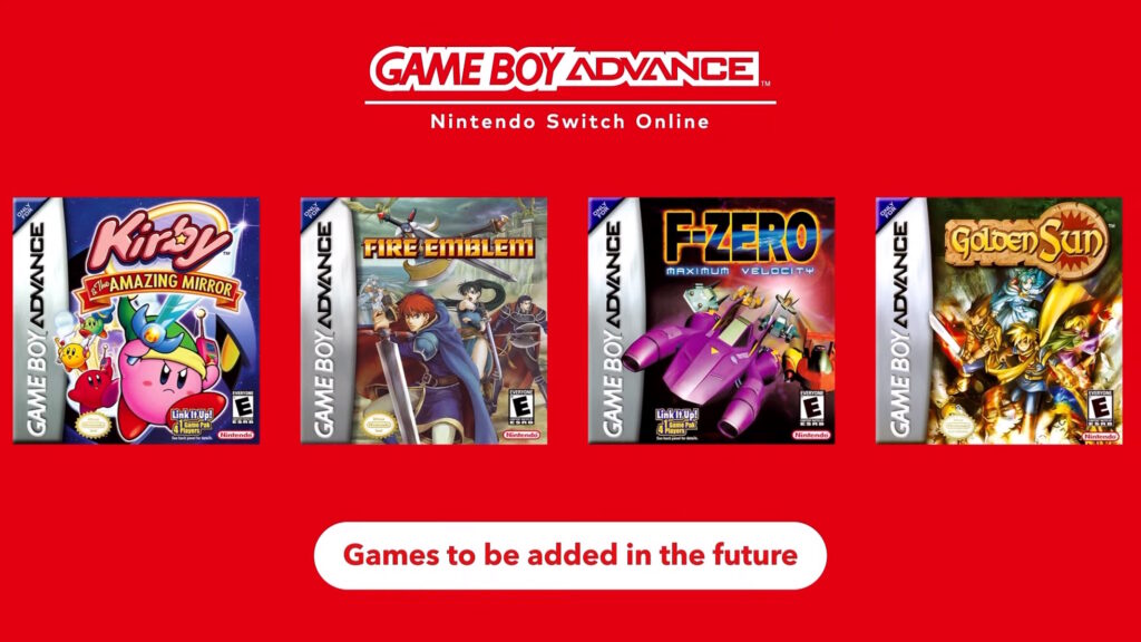 Giochi Game Boy Advance in arrivo su Switch
