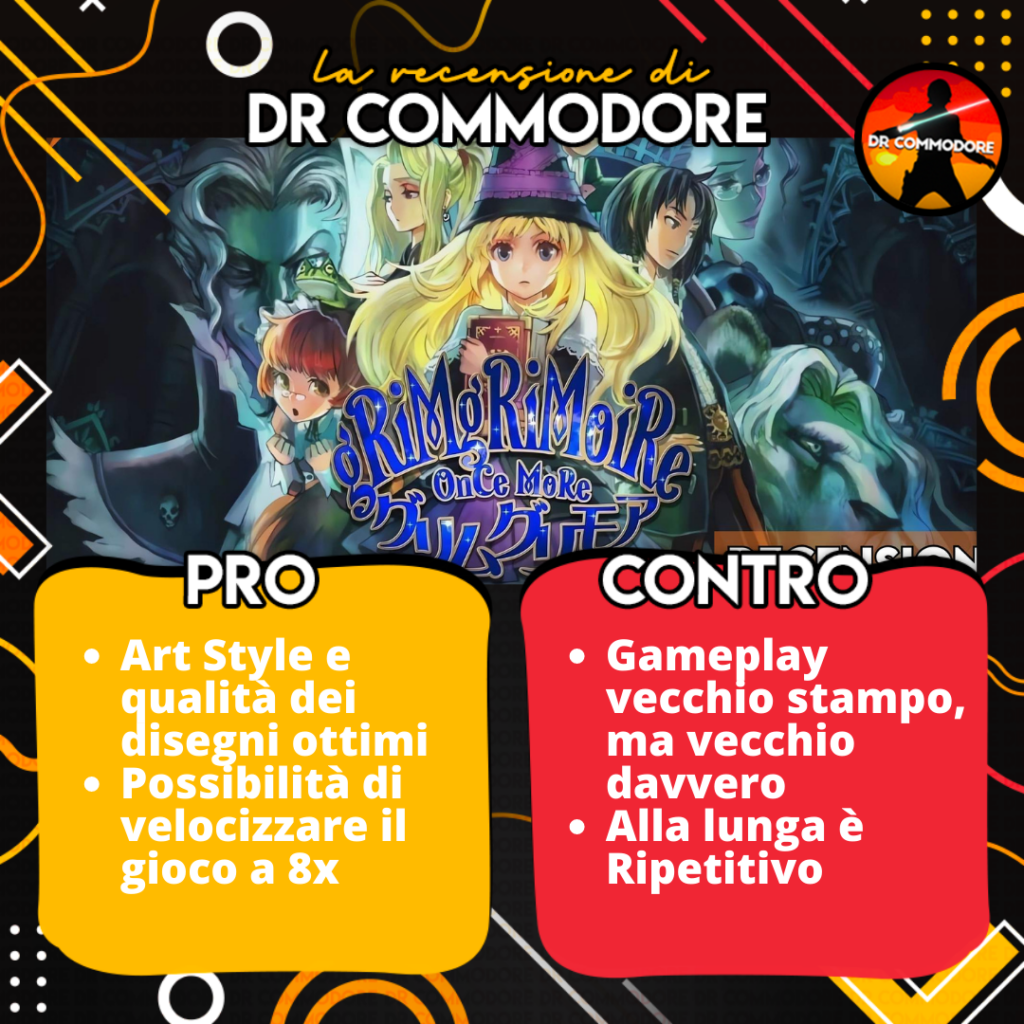 GrimGrimoire OnceMore pro e contro