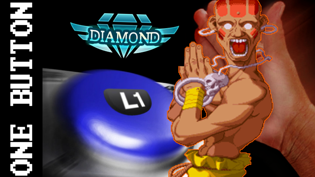 Street Fighter 5 Brosky Dhalsim un tasto in Diamond