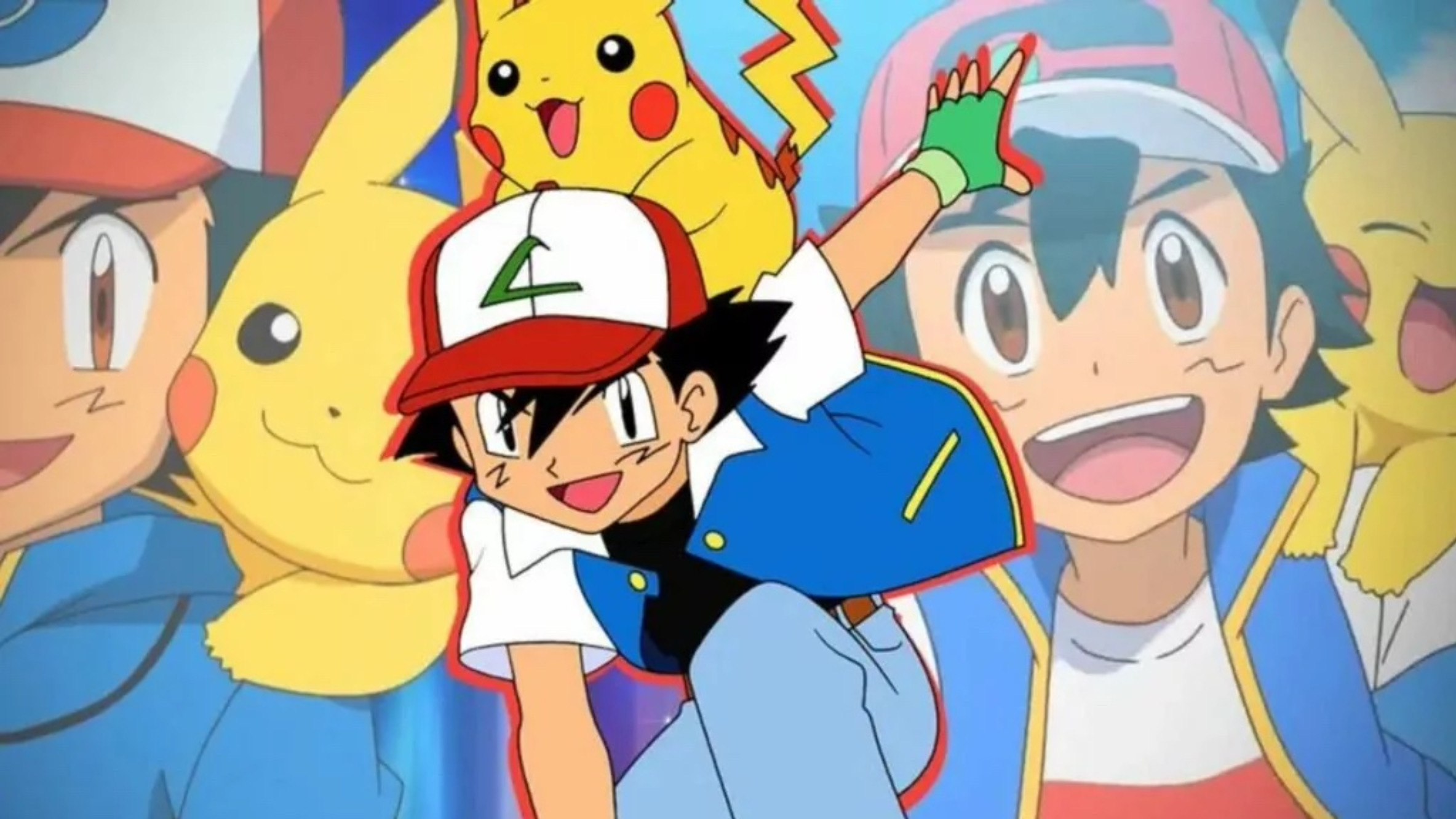 Ash e Pikachu Pokémon